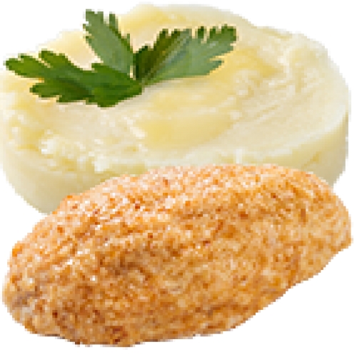 Люля -Кебаб с картофельным пюре